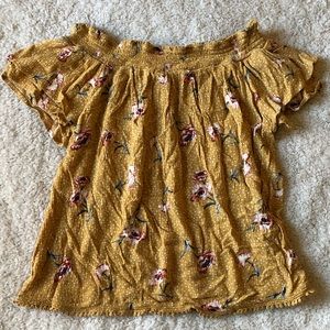 SOLD IRL: Xhilaration off the shoulder top